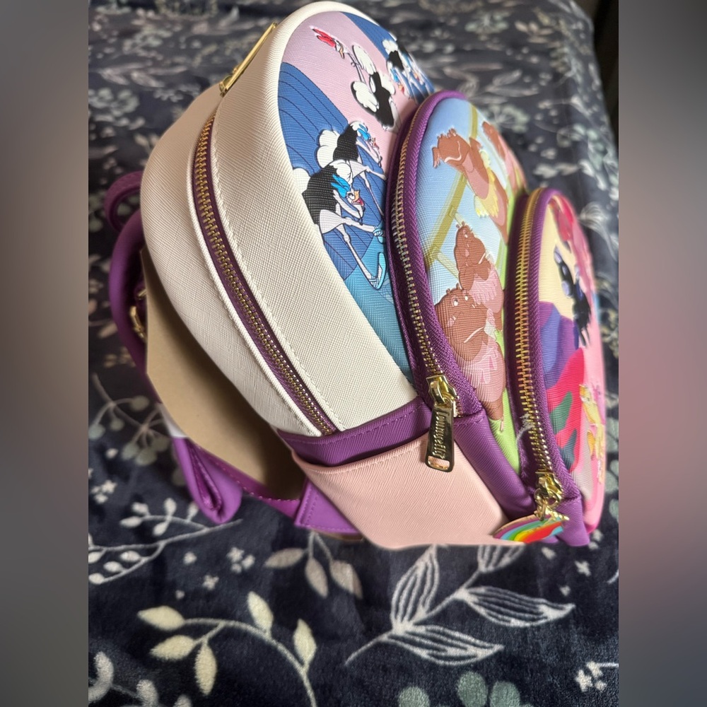 NWT. Loungefly Fantasia Bag - Picture 4 of 12